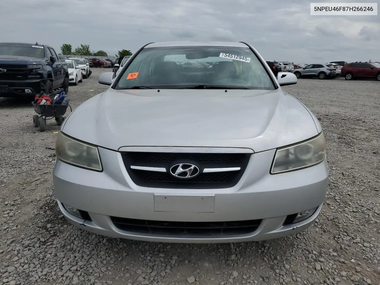 2007 Hyundai Sonata Se VIN: 5NPEU46F87H266246 Lot: 54512945