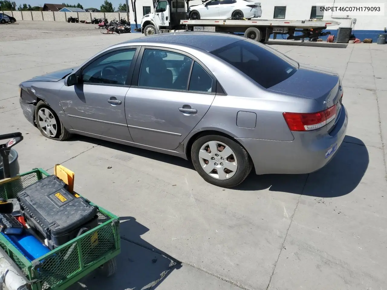 2007 Hyundai Sonata Gls VIN: 5NPET46C07H179093 Lot: 63020675