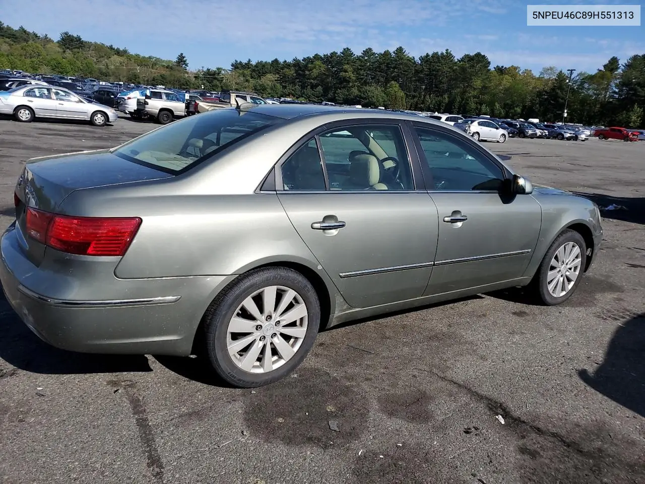 2009 Hyundai Sonata Se VIN: 5NPEU46C89H551313 Lot: 56362525
