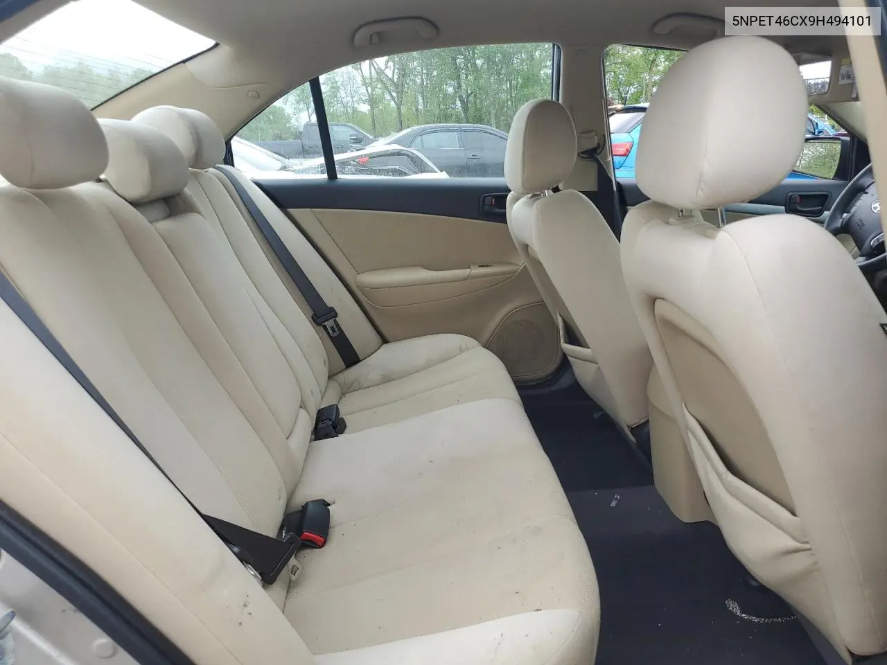 2009 Hyundai Sonata Gls VIN: 5NPET46CX9H494101 Lot: 56798575