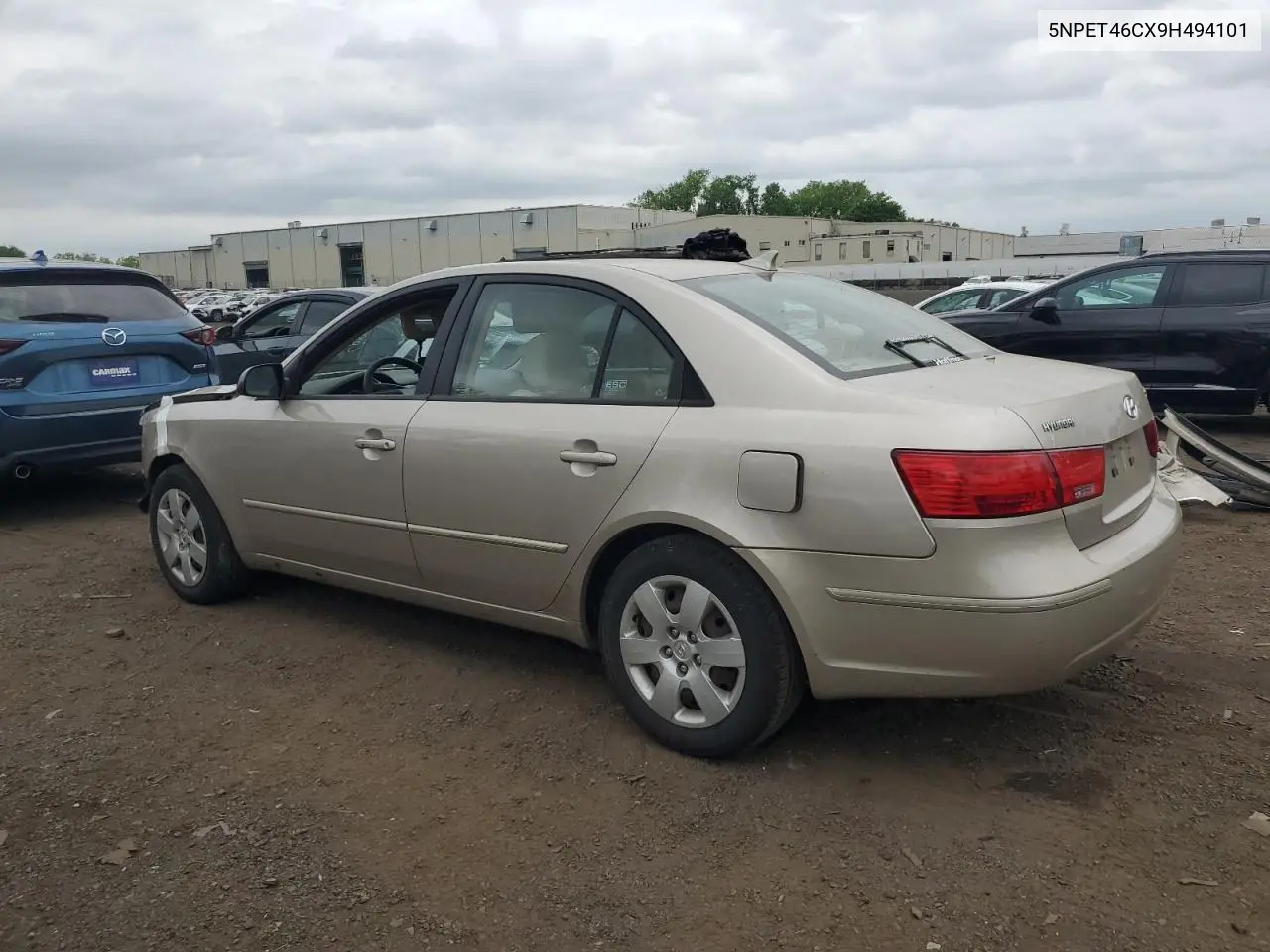 2009 Hyundai Sonata Gls VIN: 5NPET46CX9H494101 Lot: 56798575