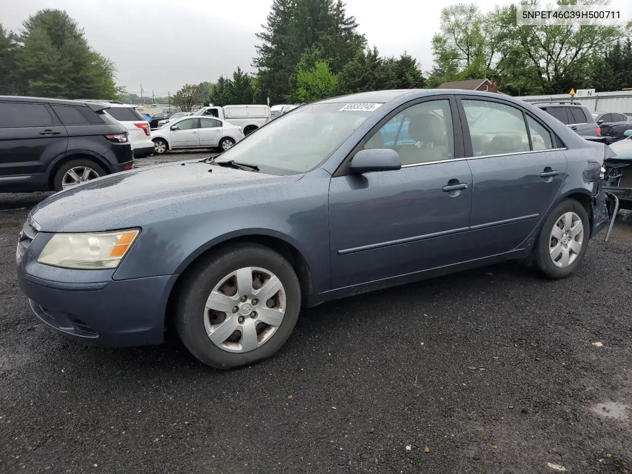 2009 Hyundai Sonata Gls VIN: 5NPET46C39H500711 Lot: 56832245