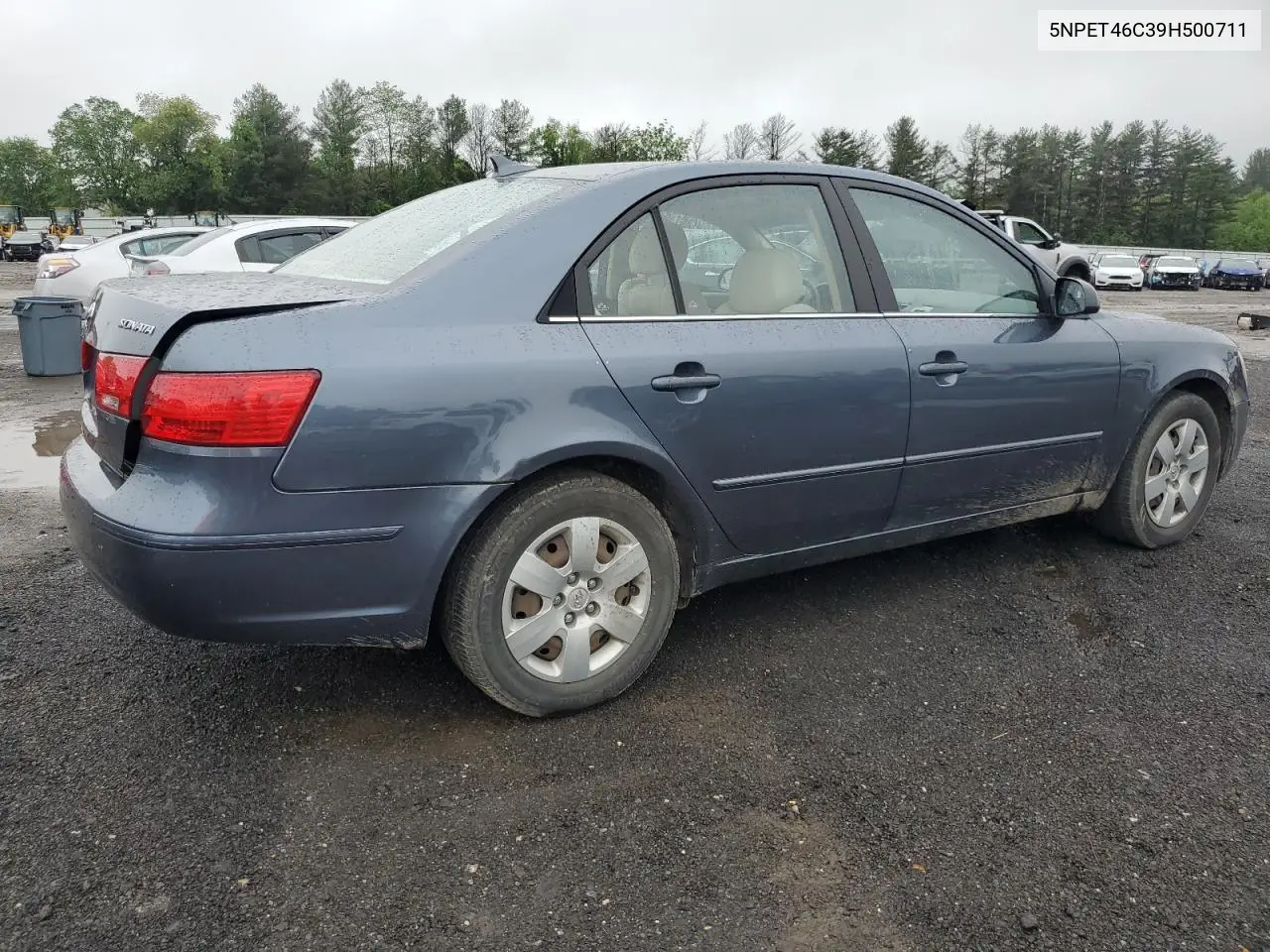2009 Hyundai Sonata Gls VIN: 5NPET46C39H500711 Lot: 56832245