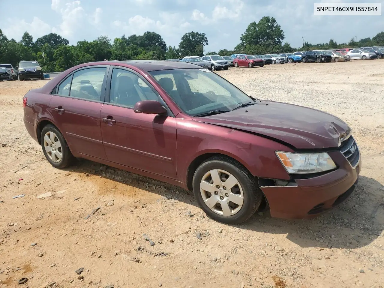 2009 Hyundai Sonata Gls VIN: 5NPET46CX9H557844 Lot: 62334715