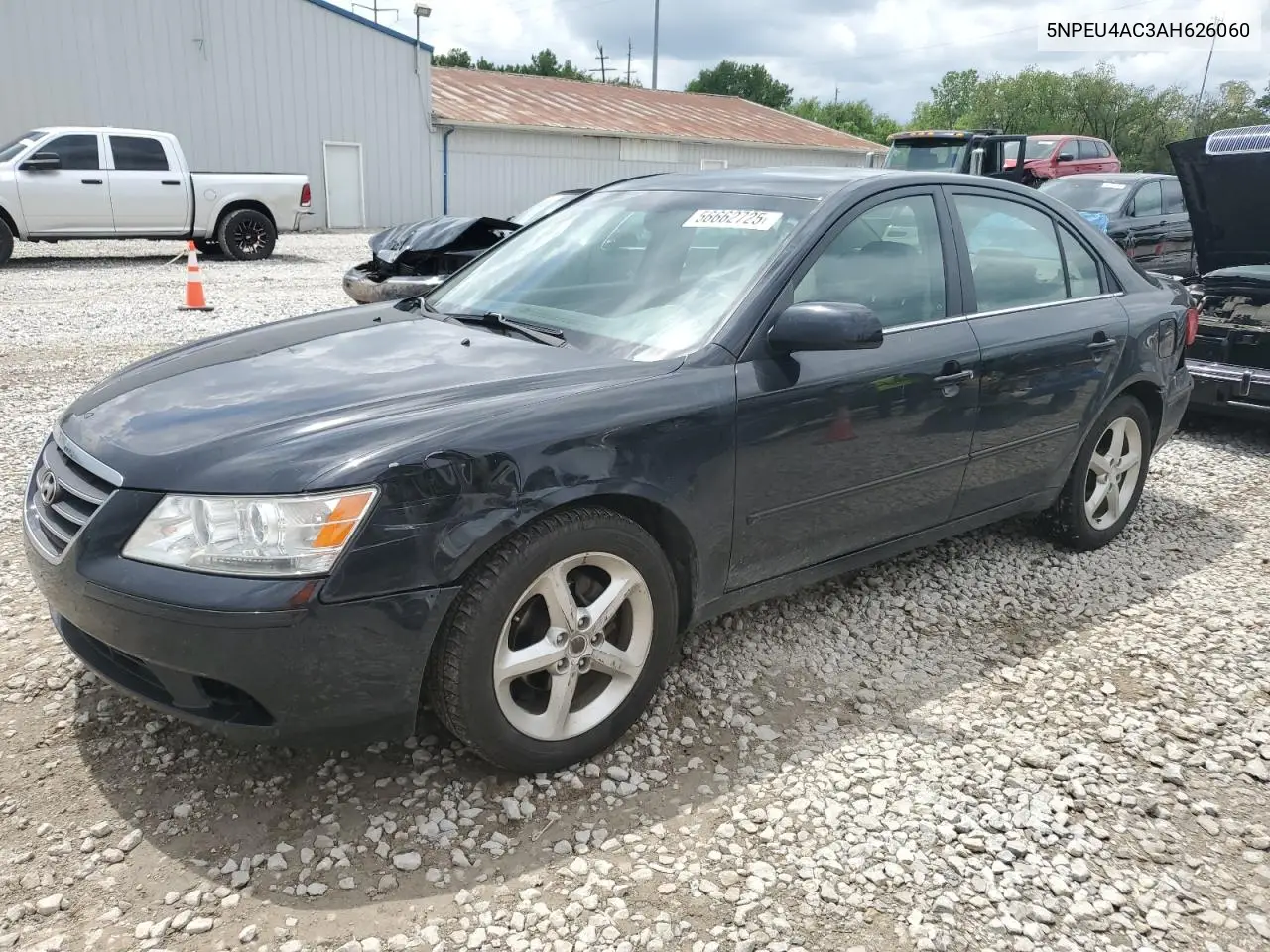 2010 Hyundai Sonata Se VIN: 5NPEU4AC3AH626060 Lot: 56662725