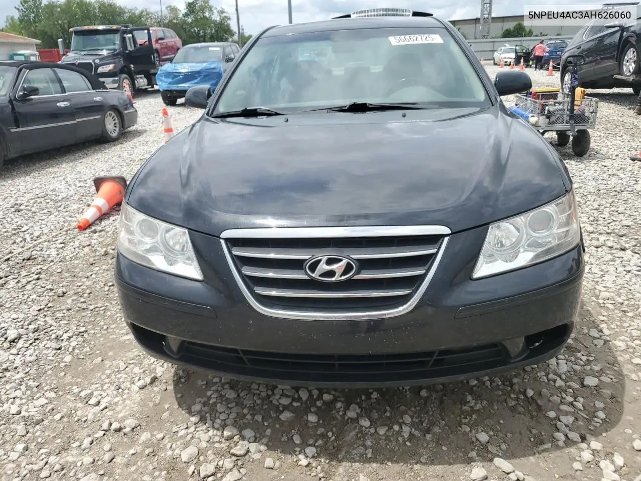 2010 Hyundai Sonata Se VIN: 5NPEU4AC3AH626060 Lot: 56662725