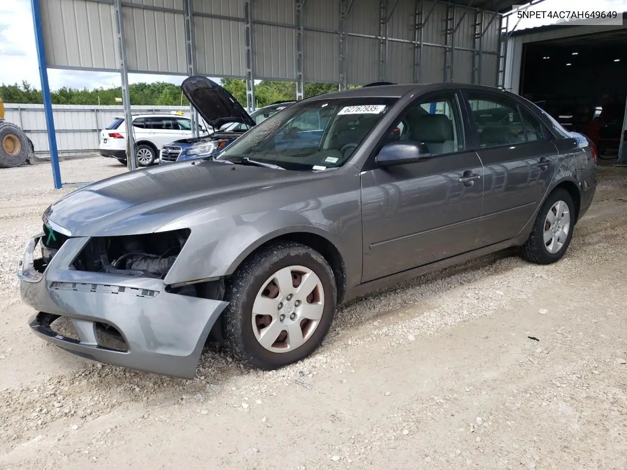 2010 Hyundai Sonata Gls VIN: 5NPET4AC7AH649649 Lot: 62767935