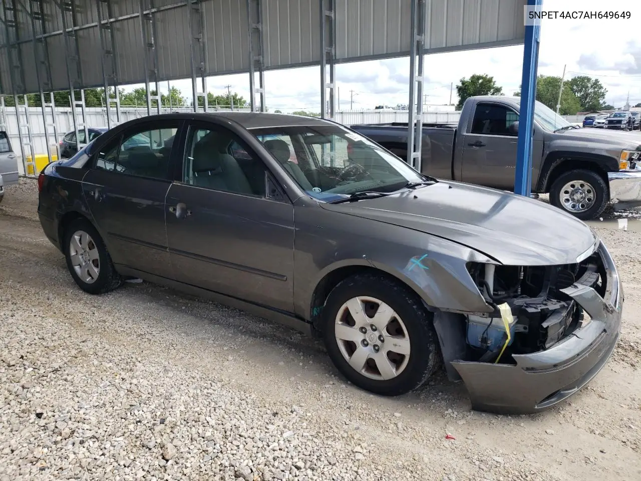 2010 Hyundai Sonata Gls VIN: 5NPET4AC7AH649649 Lot: 62767935
