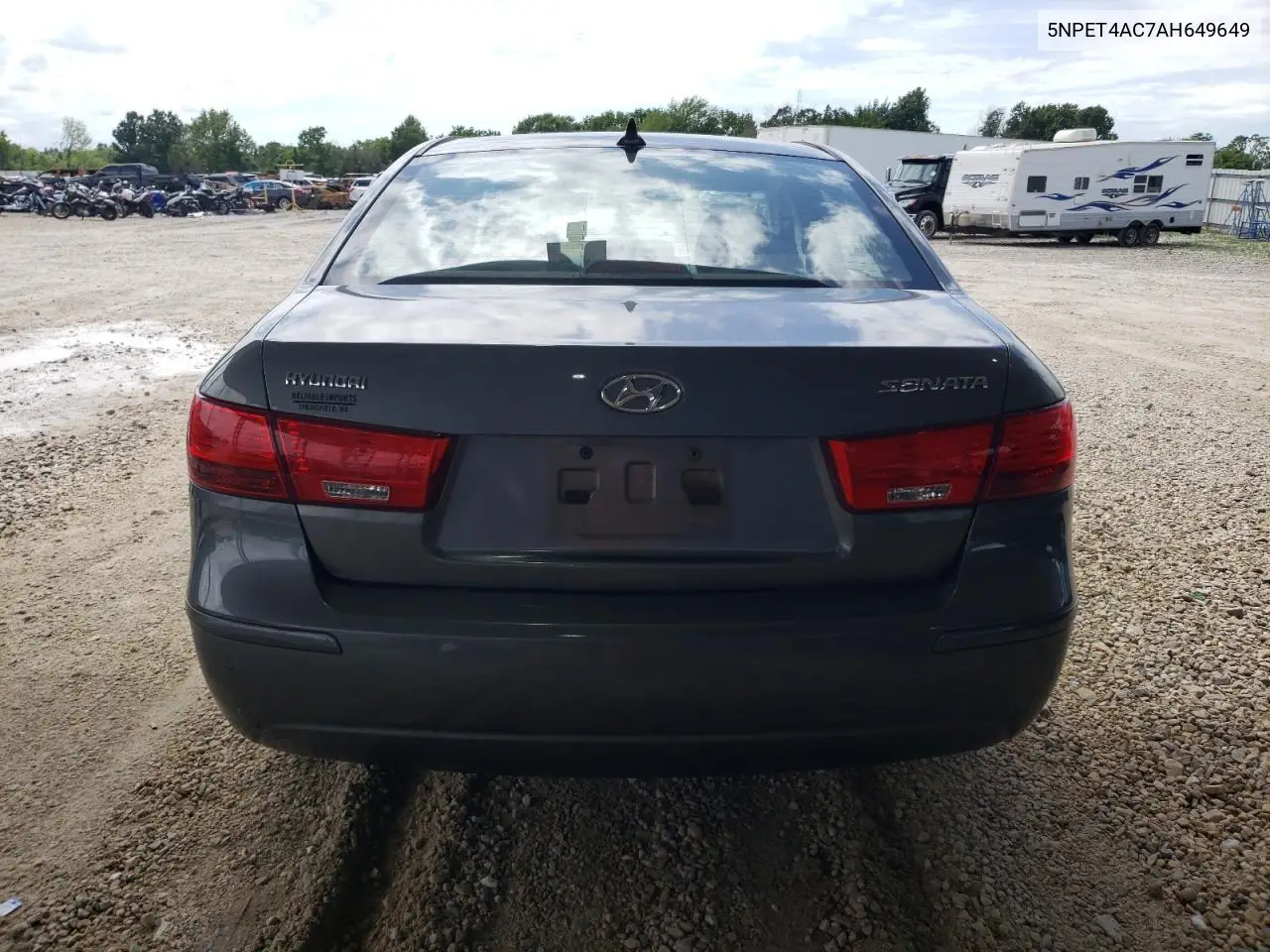 2010 Hyundai Sonata Gls VIN: 5NPET4AC7AH649649 Lot: 62767935