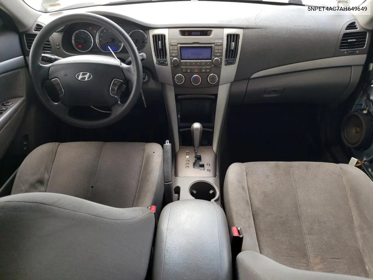 2010 Hyundai Sonata Gls VIN: 5NPET4AC7AH649649 Lot: 62767935