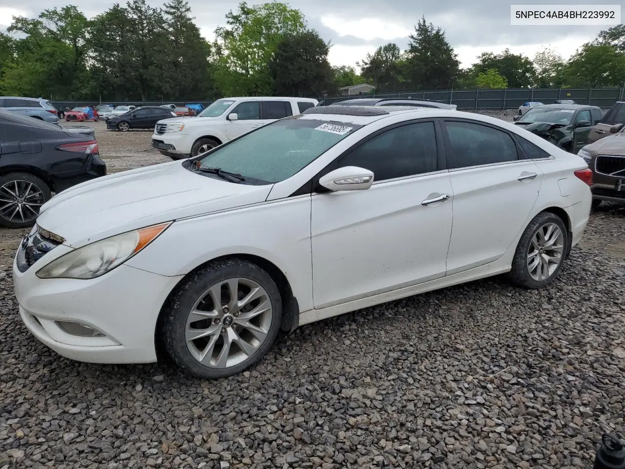 2011 Hyundai Sonata Se VIN: 5NPEC4AB4BH223992 Lot: 56736695