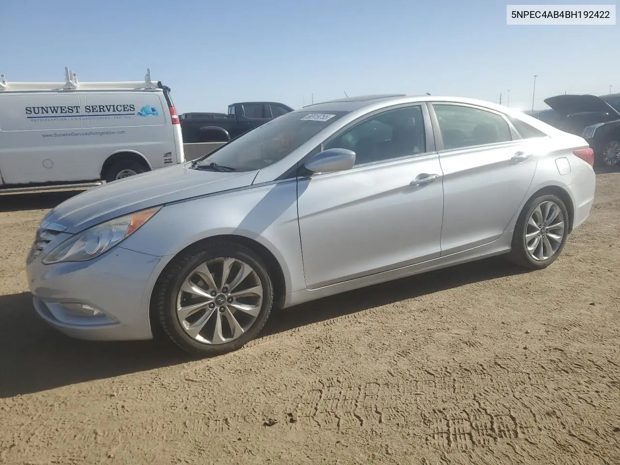 2011 Hyundai Sonata Se VIN: 5NPEC4AB4BH192422 Lot: 56919755