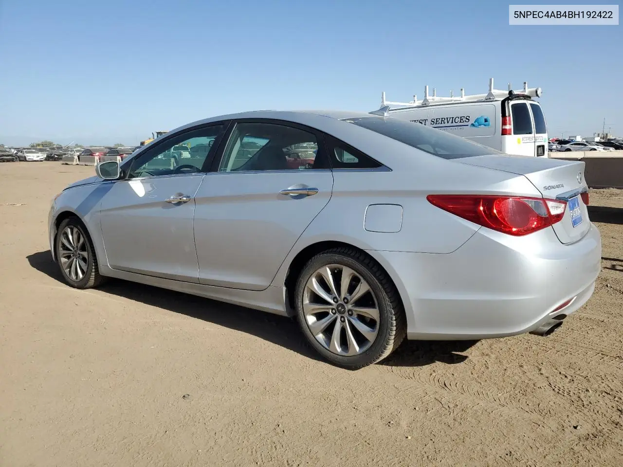 2011 Hyundai Sonata Se VIN: 5NPEC4AB4BH192422 Lot: 56919755