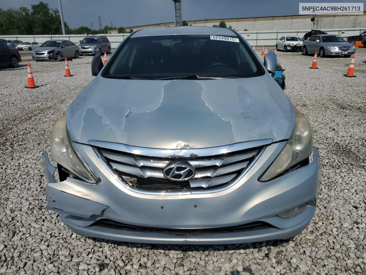 2011 Hyundai Sonata Se VIN: 5NPEC4AC9BH261713 Lot: 62540015