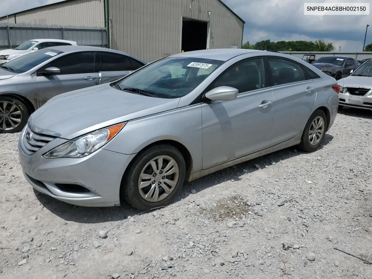 2011 Hyundai Sonata Gls VIN: 5NPEB4AC8BH002150 Lot: 62897875