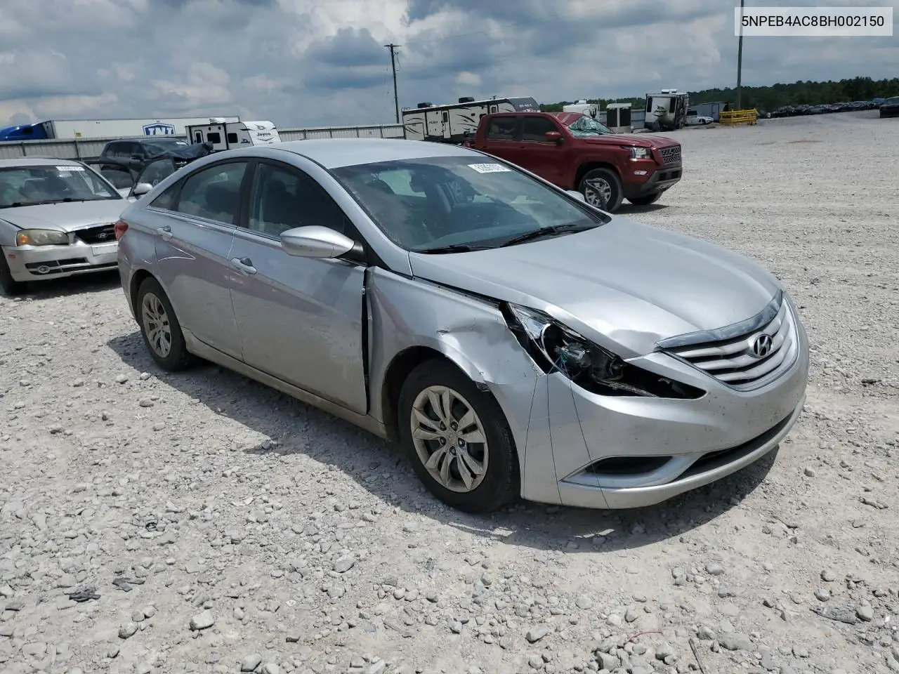 2011 Hyundai Sonata Gls VIN: 5NPEB4AC8BH002150 Lot: 62897875