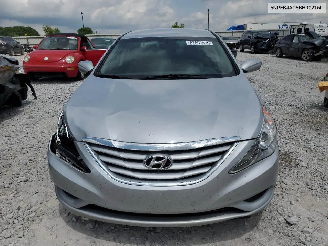 2011 Hyundai Sonata Gls VIN: 5NPEB4AC8BH002150 Lot: 62897875