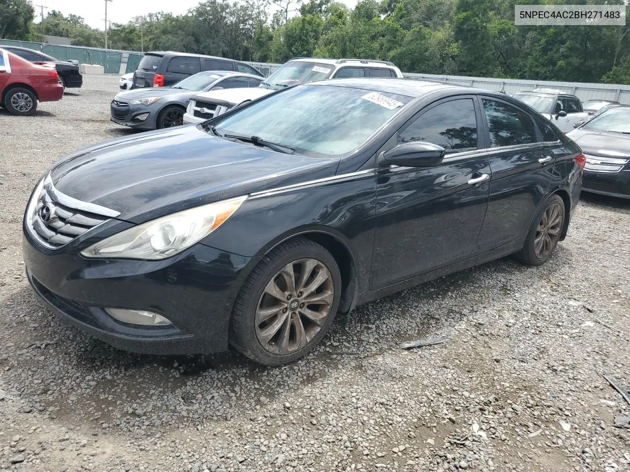 2011 Hyundai Sonata Se VIN: 5NPEC4AC2BH271483 Lot: 62955945