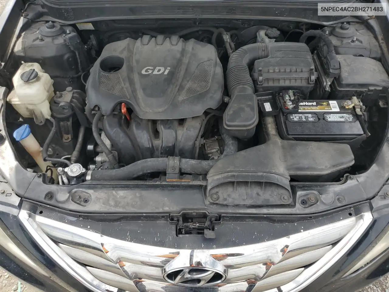 2011 Hyundai Sonata Se VIN: 5NPEC4AC2BH271483 Lot: 62955945