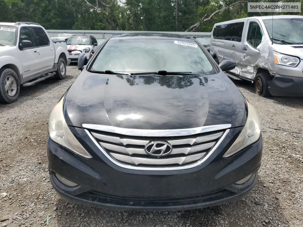 2011 Hyundai Sonata Se VIN: 5NPEC4AC2BH271483 Lot: 62955945