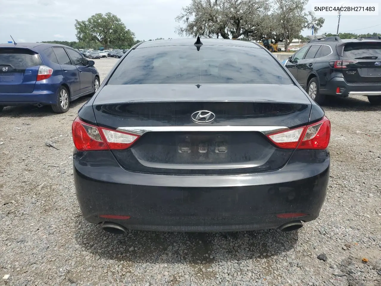2011 Hyundai Sonata Se VIN: 5NPEC4AC2BH271483 Lot: 62955945