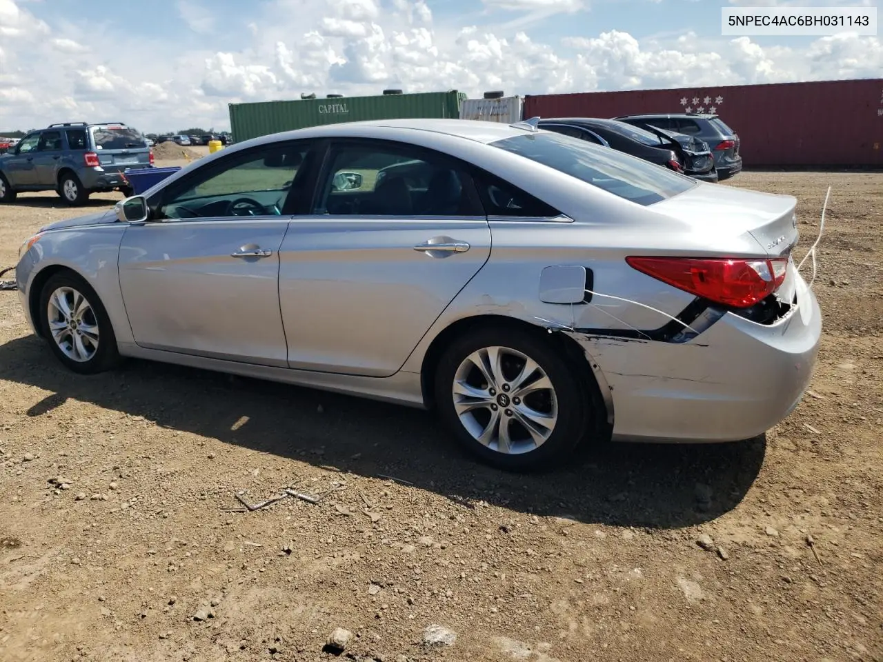 2011 Hyundai Sonata Se VIN: 5NPEC4AC6BH031143 Lot: 63083545