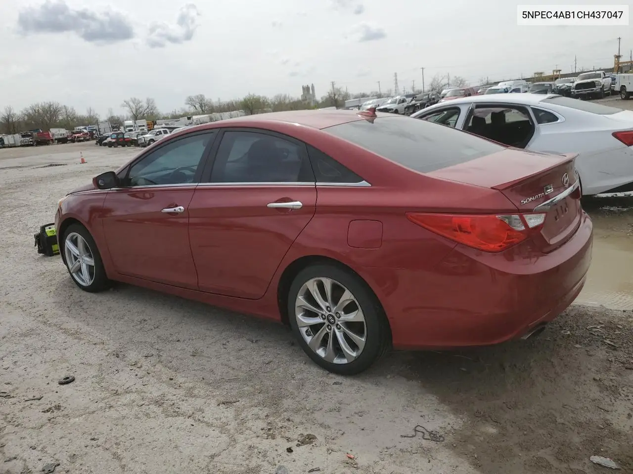 2012 Hyundai Sonata Se VIN: 5NPEC4AB1CH437047 Lot: 50784725