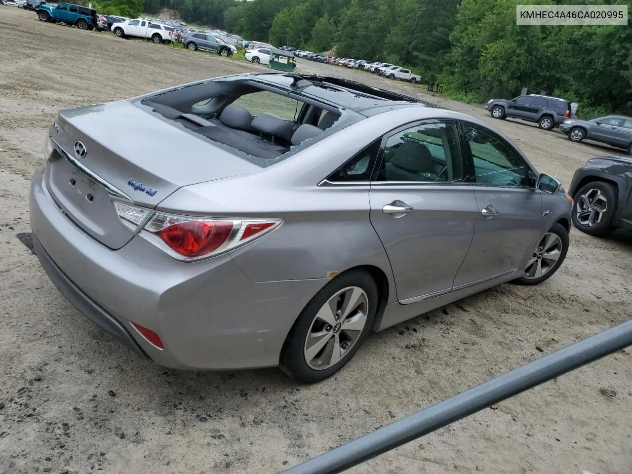 2012 Hyundai Sonata Hybrid VIN: KMHEC4A46CA020995 Lot: 61291205