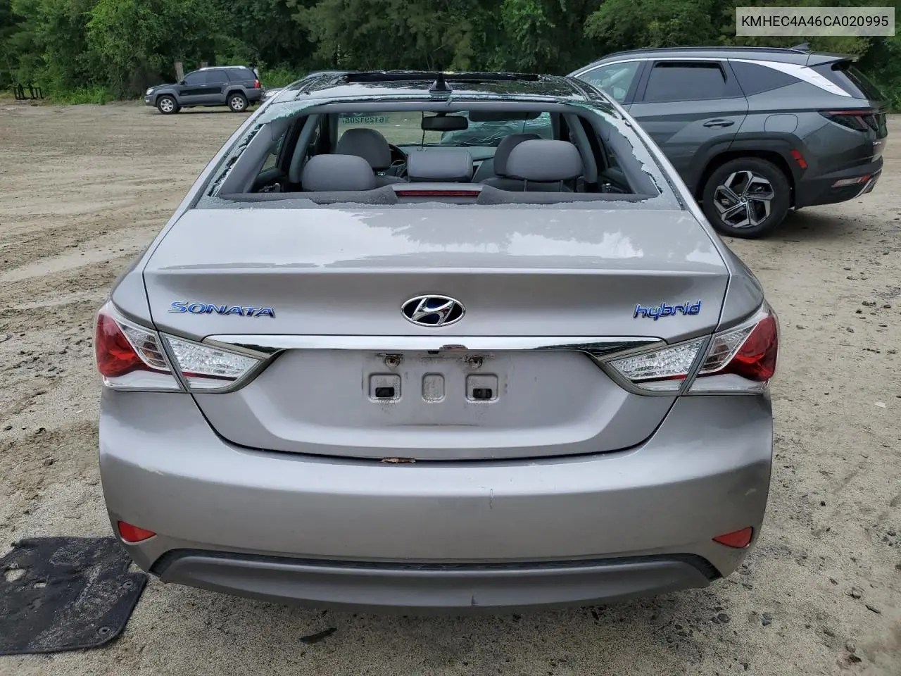 2012 Hyundai Sonata Hybrid VIN: KMHEC4A46CA020995 Lot: 61291205