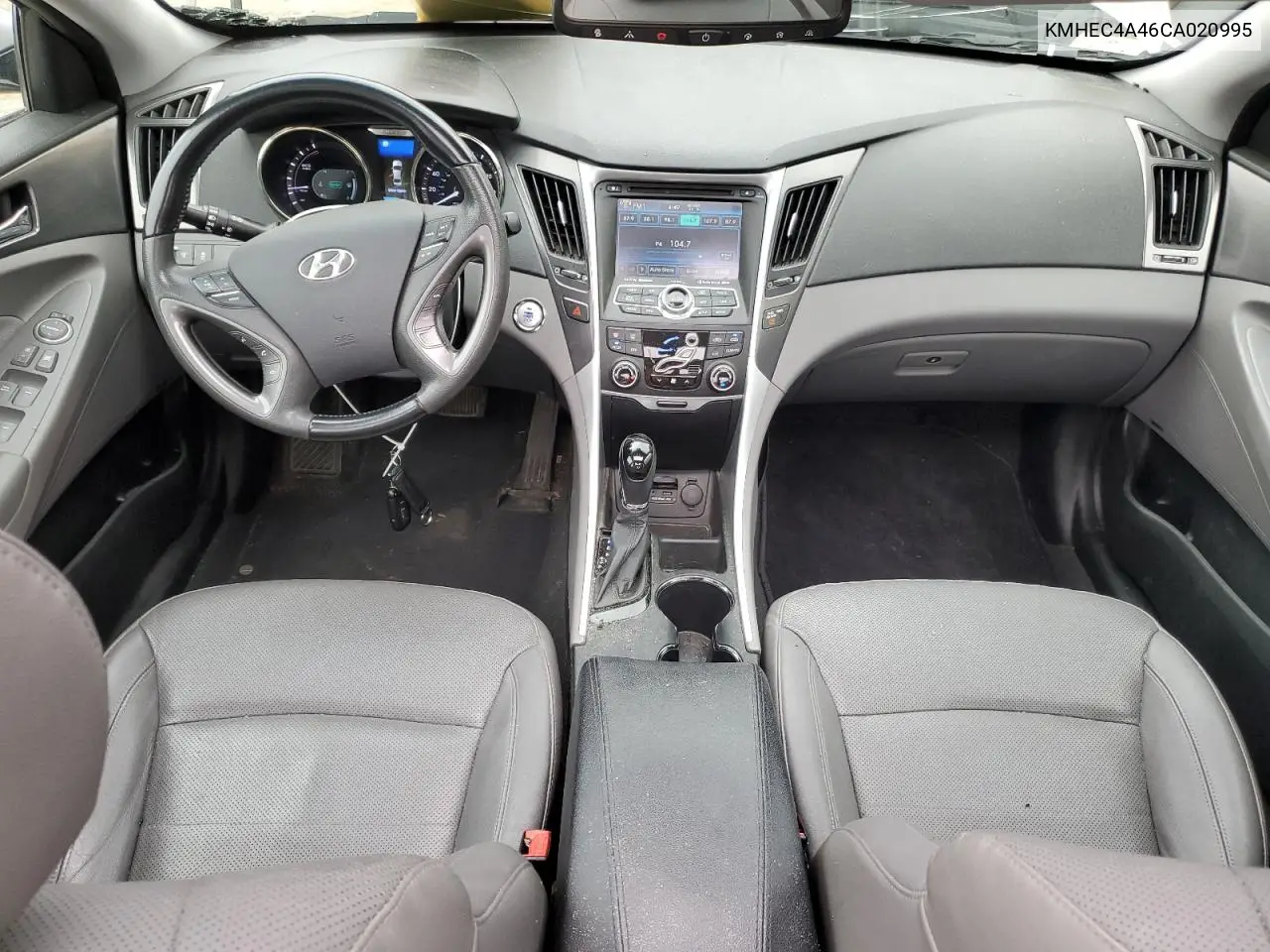 2012 Hyundai Sonata Hybrid VIN: KMHEC4A46CA020995 Lot: 61291205
