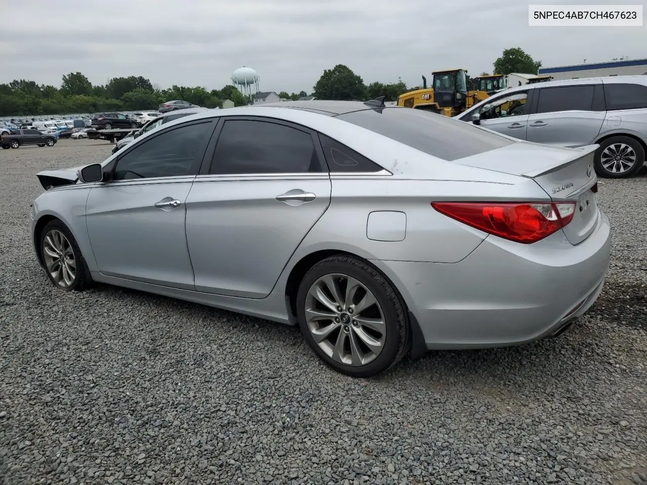 2012 Hyundai Sonata Se VIN: 5NPEC4AB7CH467623 Lot: 62216275