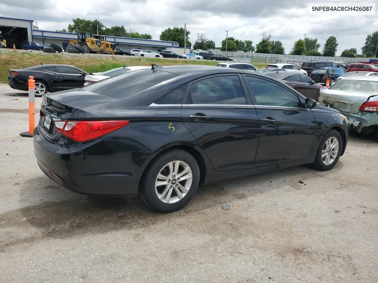 2012 Hyundai Sonata Gls VIN: 5NPEB4AC8CH426087 Lot: 62471605