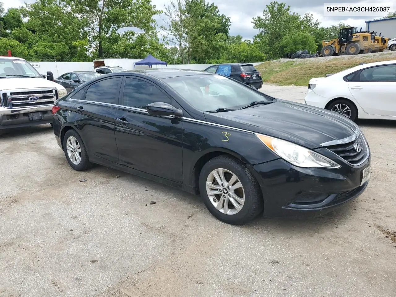 2012 Hyundai Sonata Gls VIN: 5NPEB4AC8CH426087 Lot: 62471605