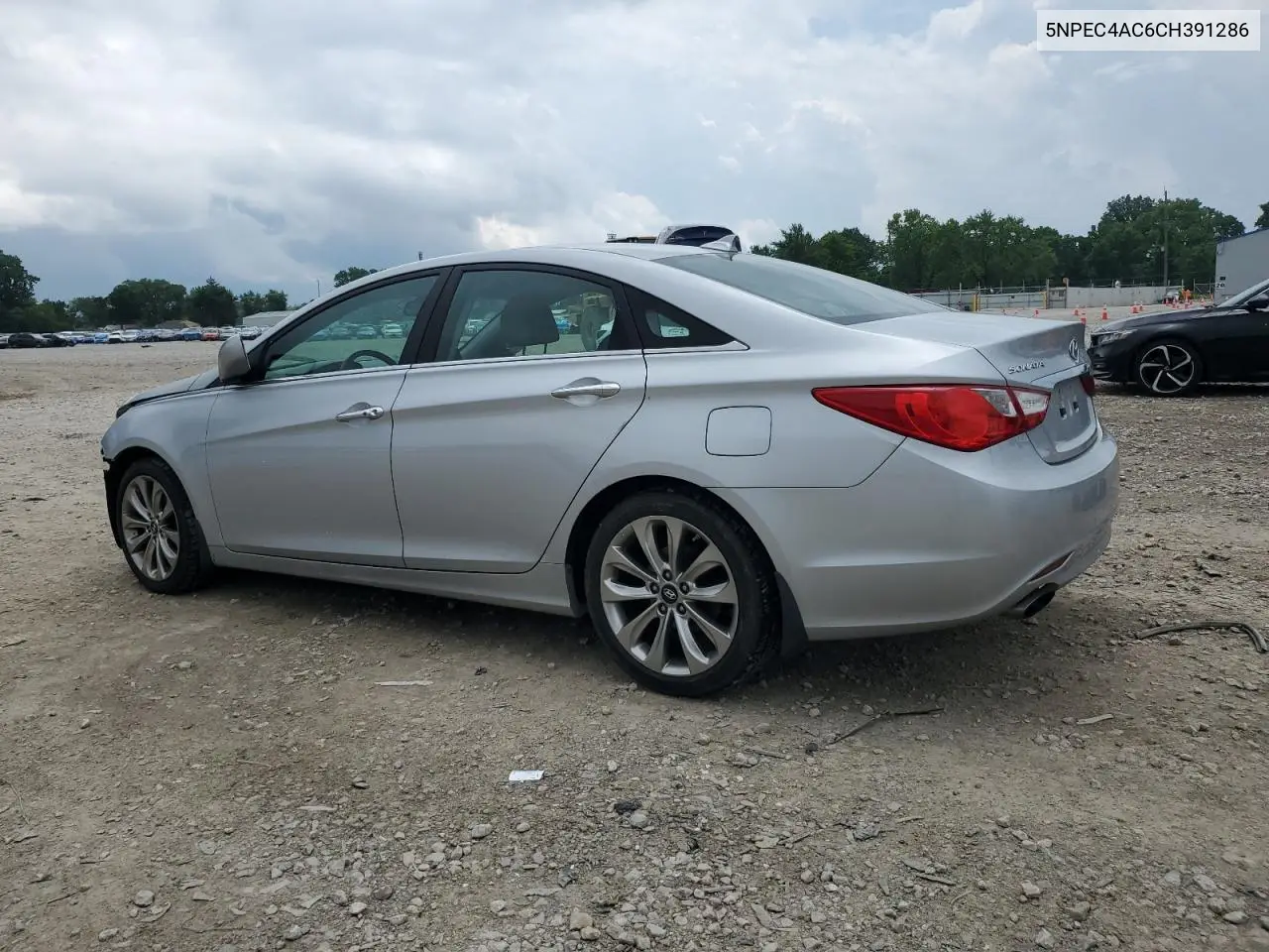 2012 Hyundai Sonata Se VIN: 5NPEC4AC6CH391286 Lot: 62901555