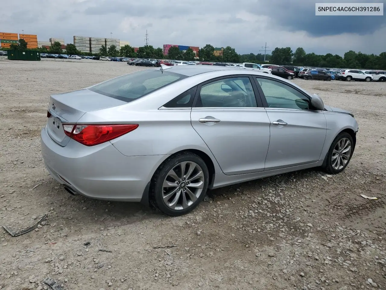 2012 Hyundai Sonata Se VIN: 5NPEC4AC6CH391286 Lot: 62901555