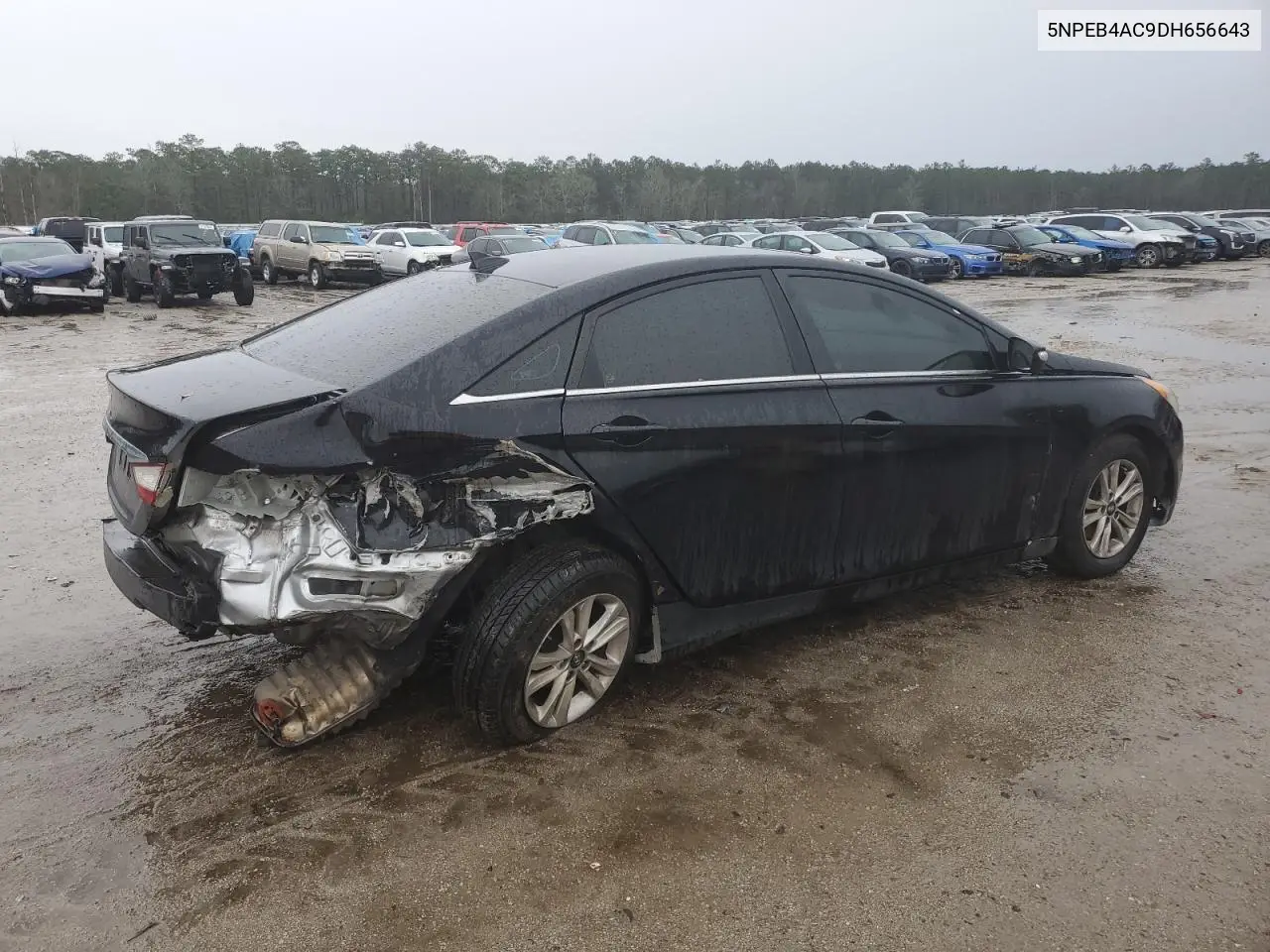 2013 Hyundai Sonata Gls VIN: 5NPEB4AC9DH656643 Lot: 44730985