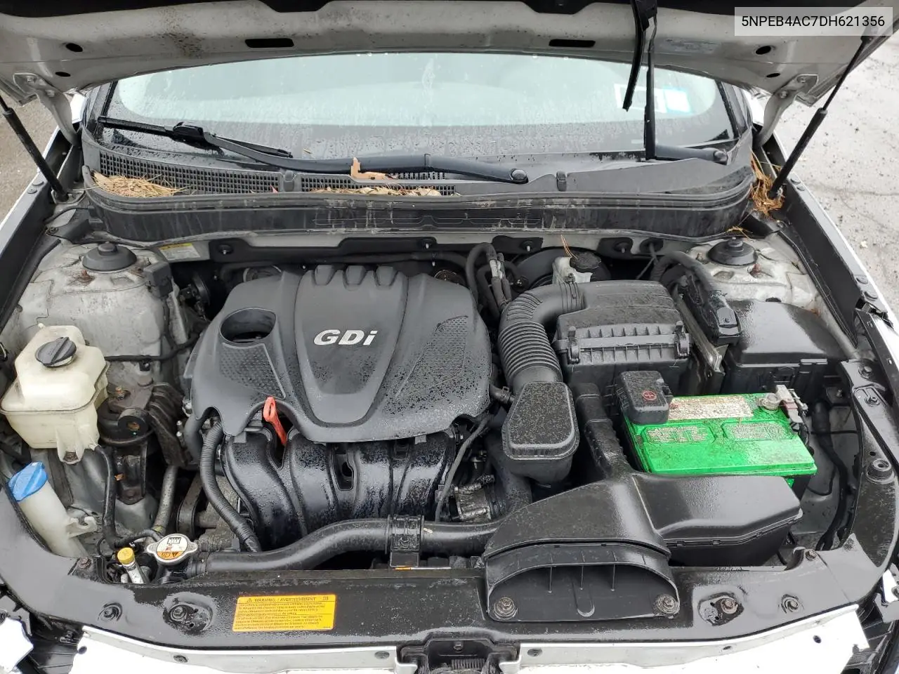 2013 Hyundai Sonata Gls VIN: 5NPEB4AC7DH621356 Lot: 49237365