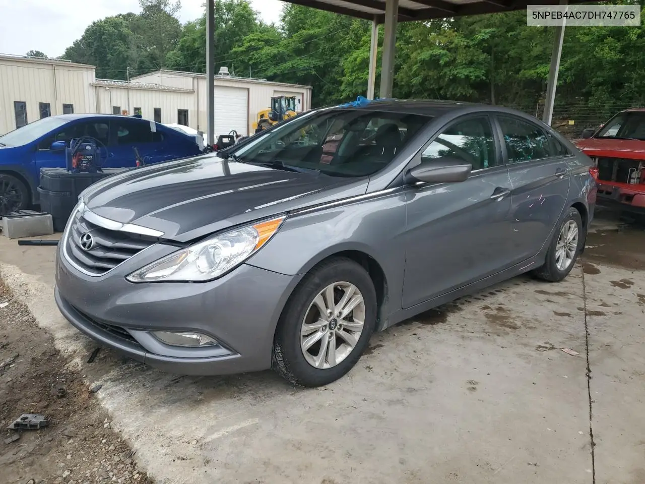2013 Hyundai Sonata Gls VIN: 5NPEB4AC7DH747765 Lot: 55828495