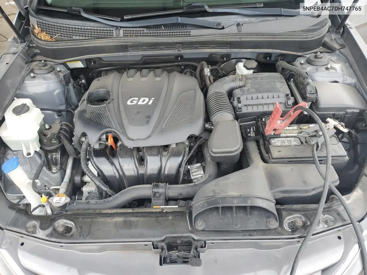 2013 Hyundai Sonata Gls VIN: 5NPEB4AC7DH747765 Lot: 55828495