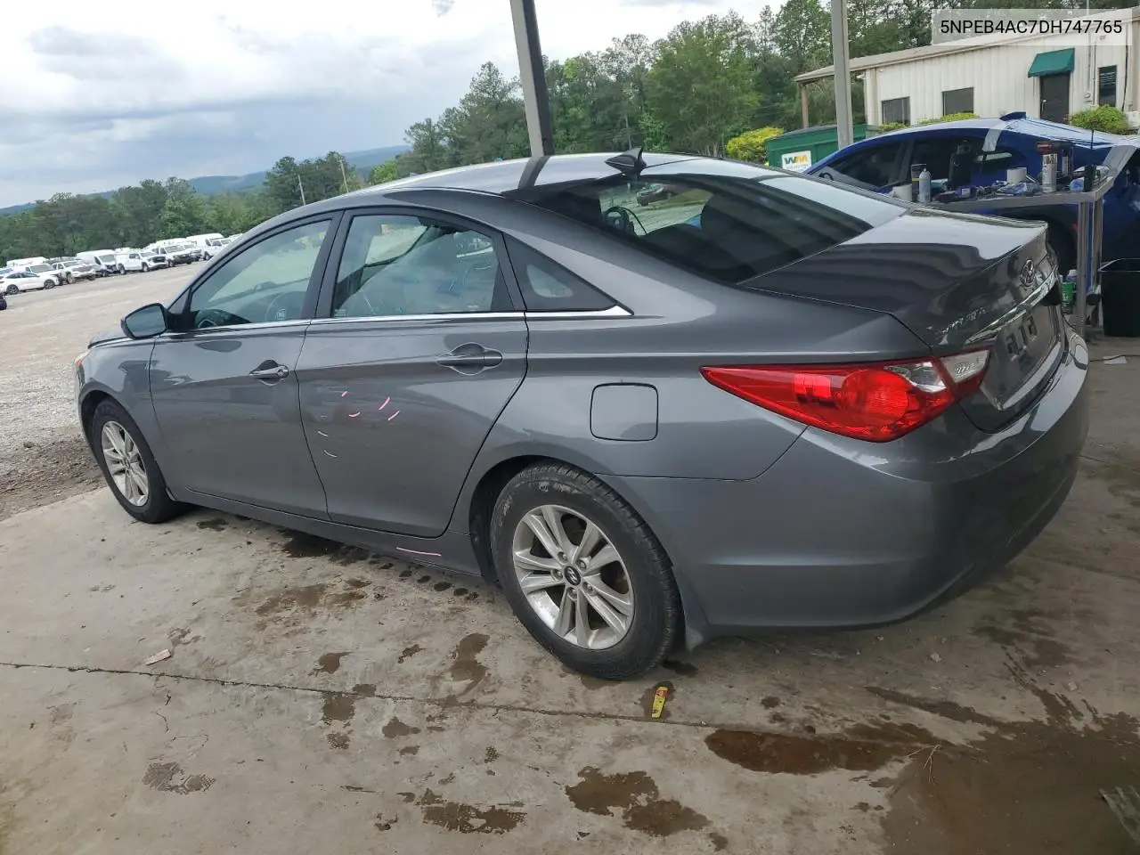 2013 Hyundai Sonata Gls VIN: 5NPEB4AC7DH747765 Lot: 55828495