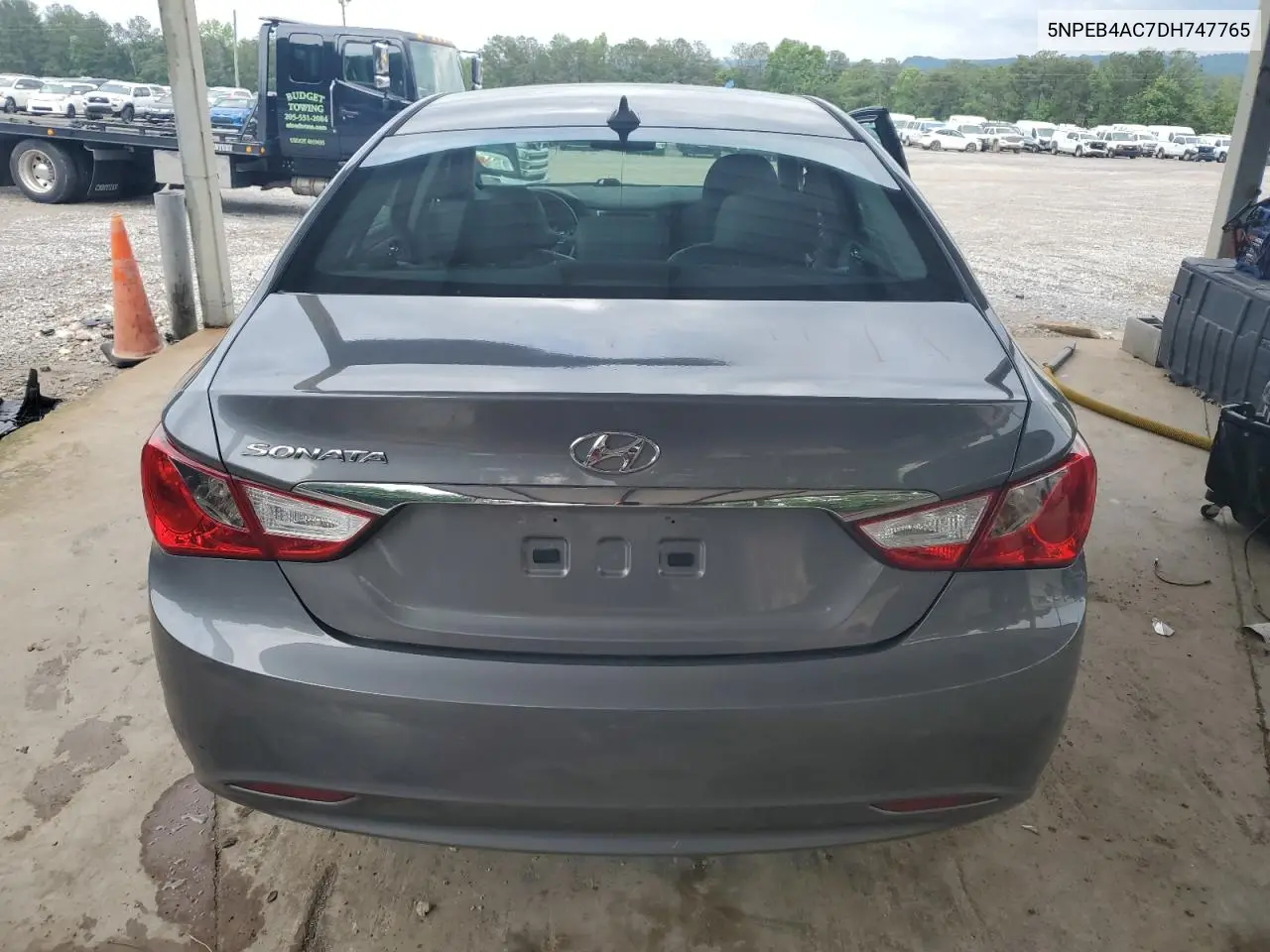 2013 Hyundai Sonata Gls VIN: 5NPEB4AC7DH747765 Lot: 55828495