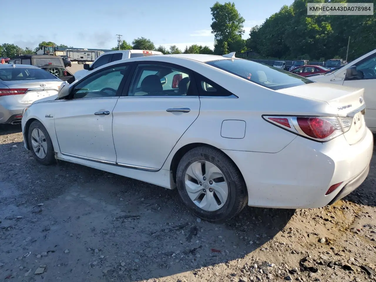2013 Hyundai Sonata Hybrid VIN: KMHEC4A43DA078984 Lot: 56285045