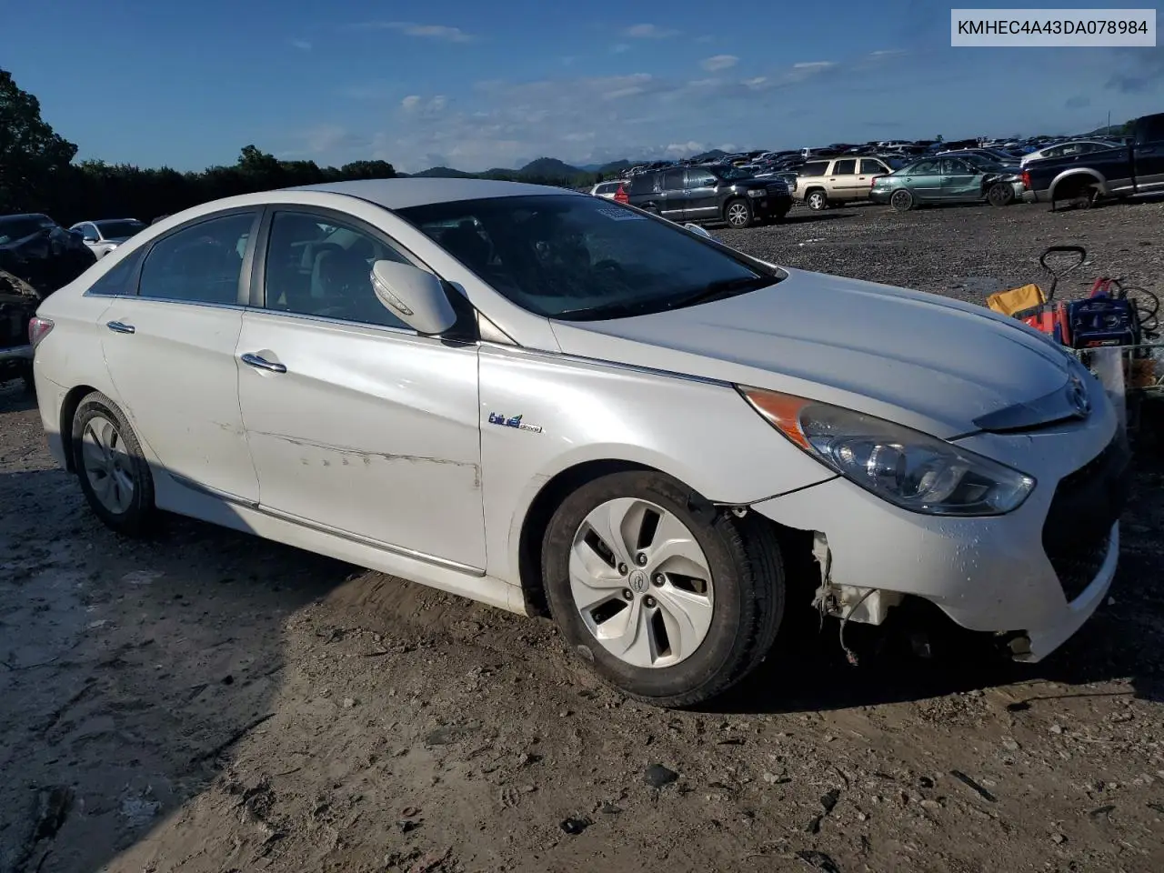 2013 Hyundai Sonata Hybrid VIN: KMHEC4A43DA078984 Lot: 56285045