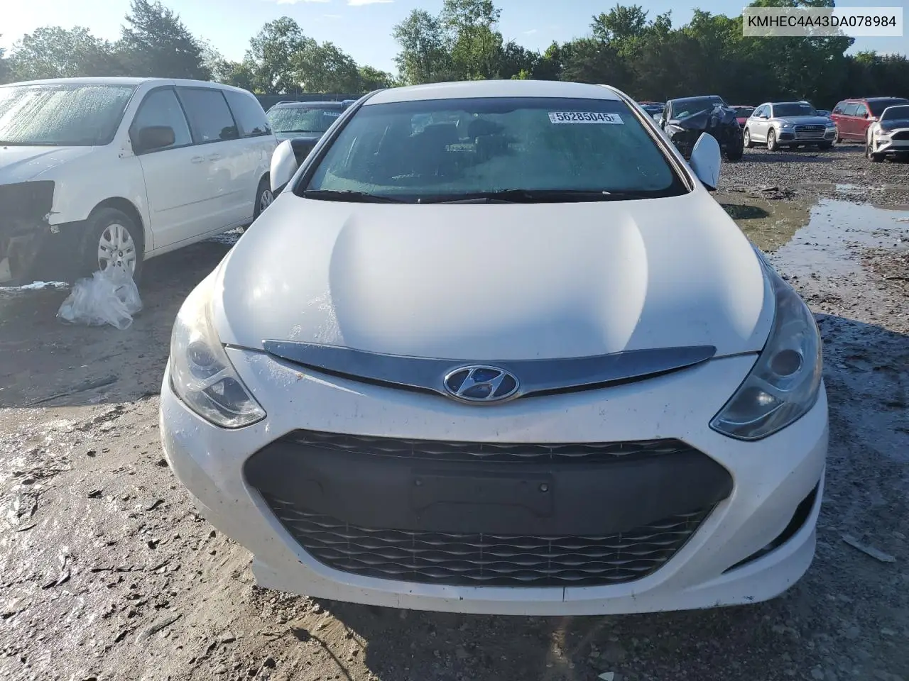 2013 Hyundai Sonata Hybrid VIN: KMHEC4A43DA078984 Lot: 56285045