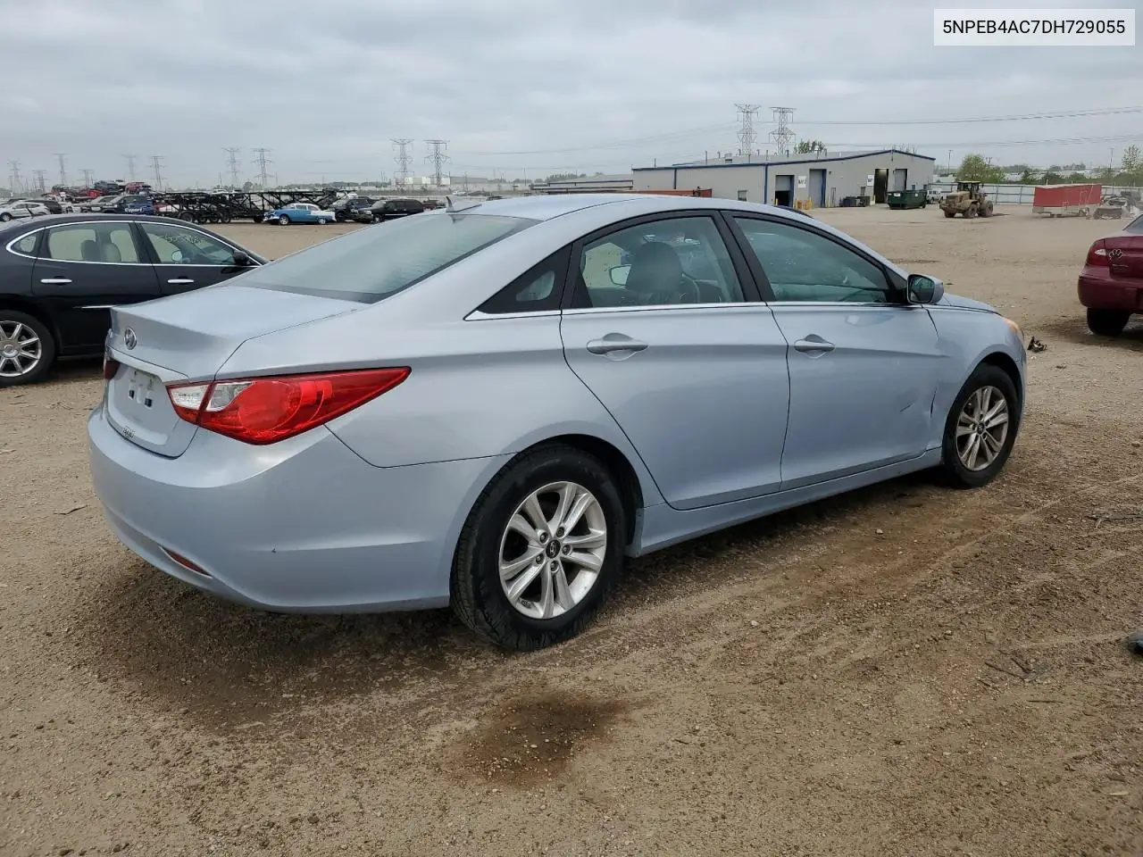 2013 Hyundai Sonata Gls VIN: 5NPEB4AC7DH729055 Lot: 56496075
