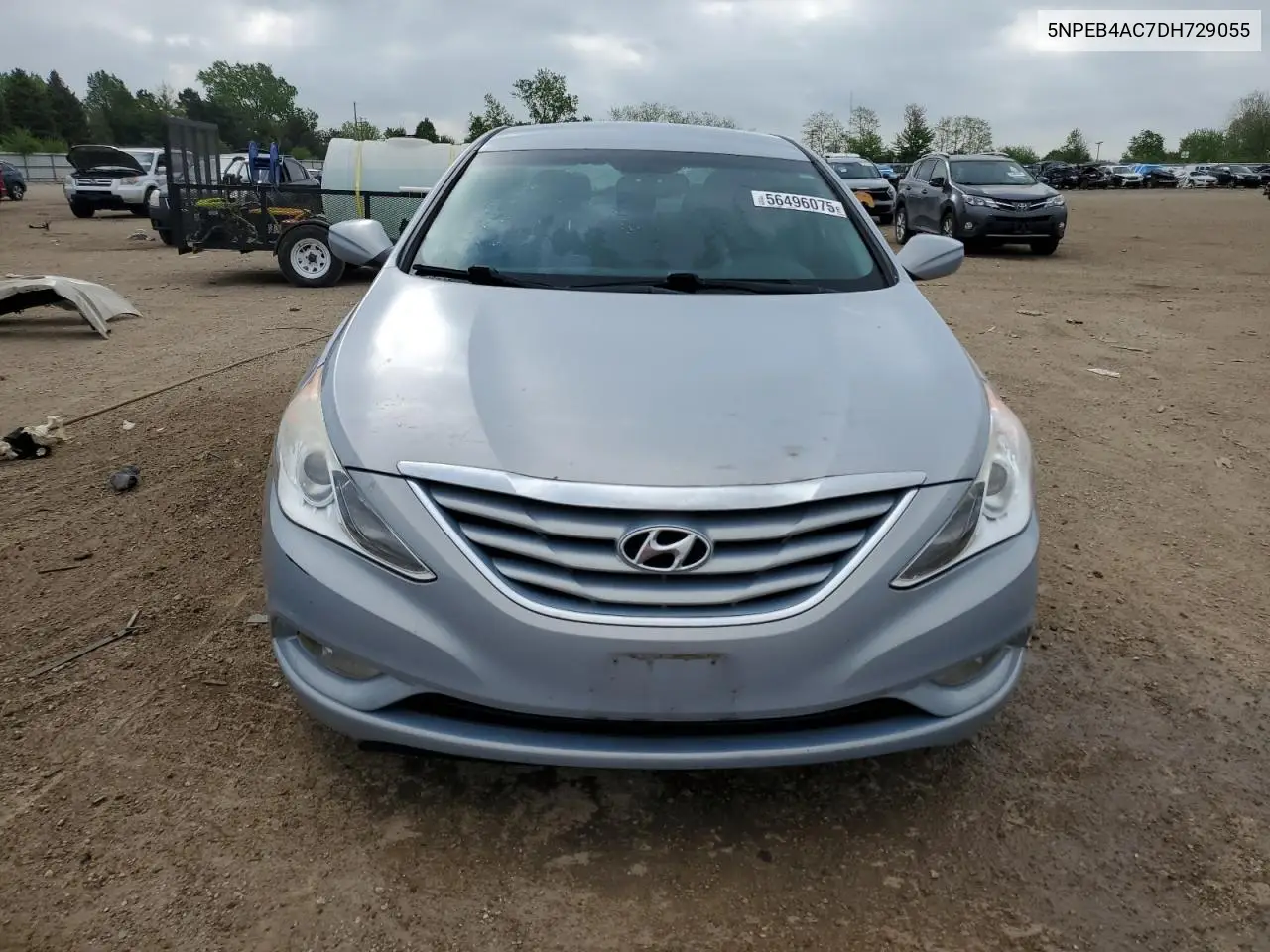 2013 Hyundai Sonata Gls VIN: 5NPEB4AC7DH729055 Lot: 56496075