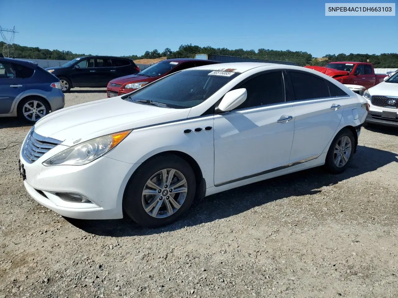 2013 Hyundai Sonata Gls VIN: 5NPEB4AC1DH663103 Lot: 56515085