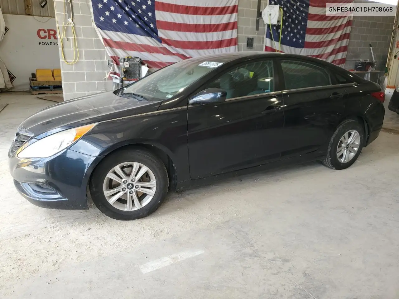2013 Hyundai Sonata Gls VIN: 5NPEB4AC1DH708668 Lot: 56597675