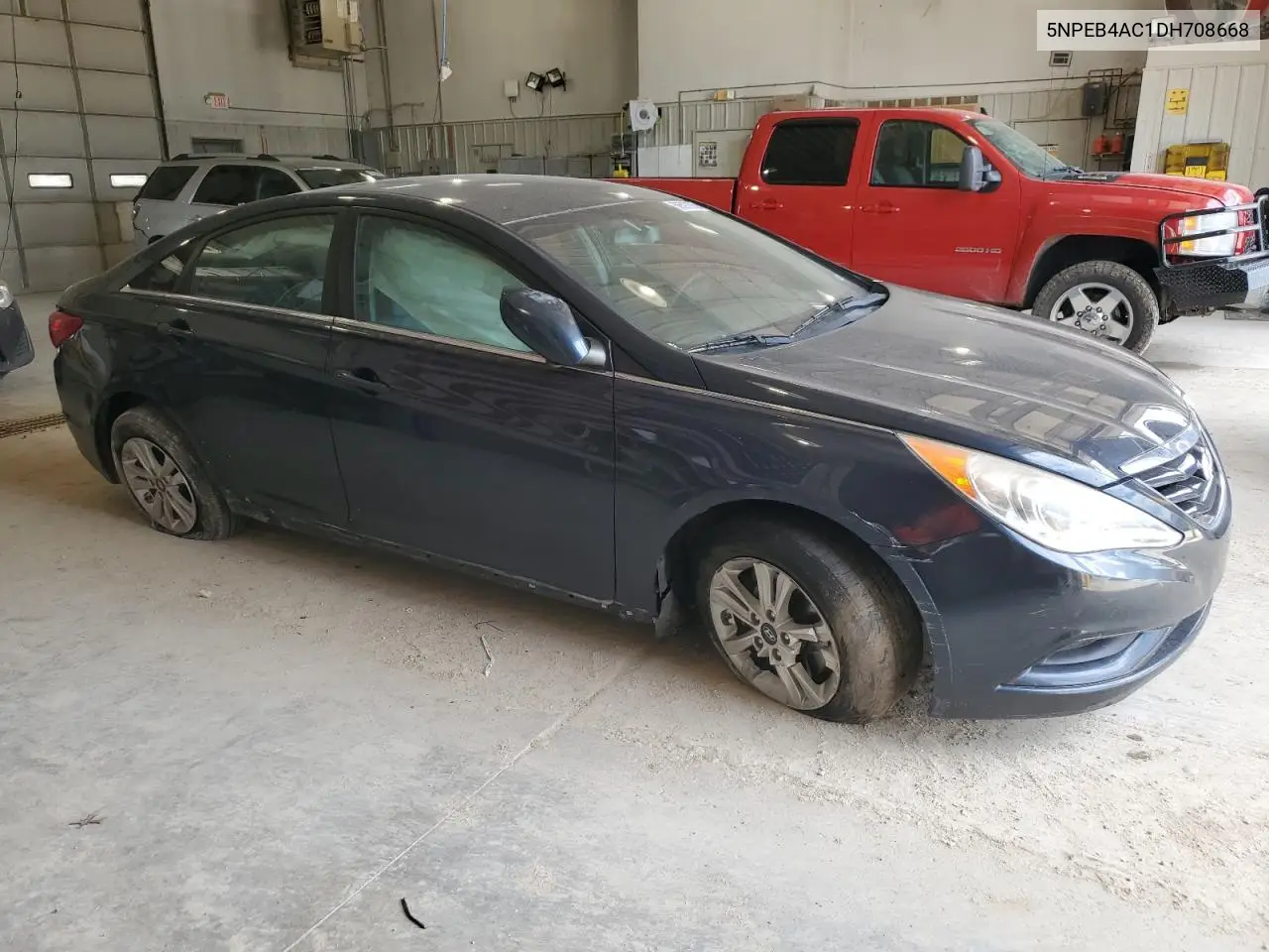 2013 Hyundai Sonata Gls VIN: 5NPEB4AC1DH708668 Lot: 56597675
