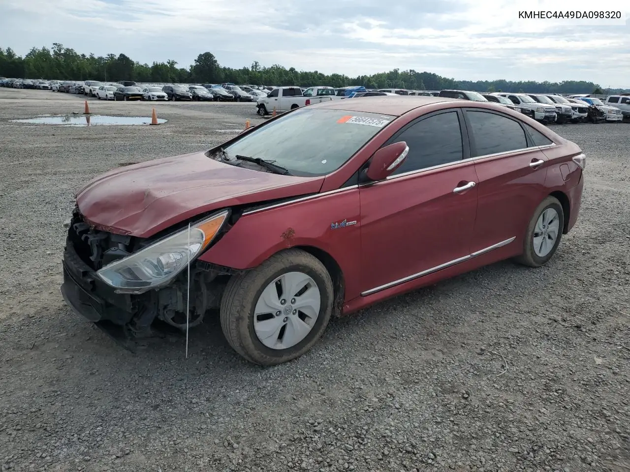 2013 Hyundai Sonata Hybrid VIN: KMHEC4A49DA098320 Lot: 56647575